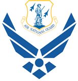 Air Force symbol with cradled ANG shield